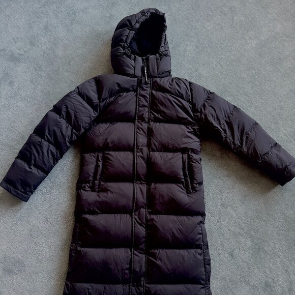 Aritzia Jackets & Blazers - Aritzia Superpuff Long Black Puffer, Small